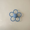 RATTLE TEETHER daisy - faded denim