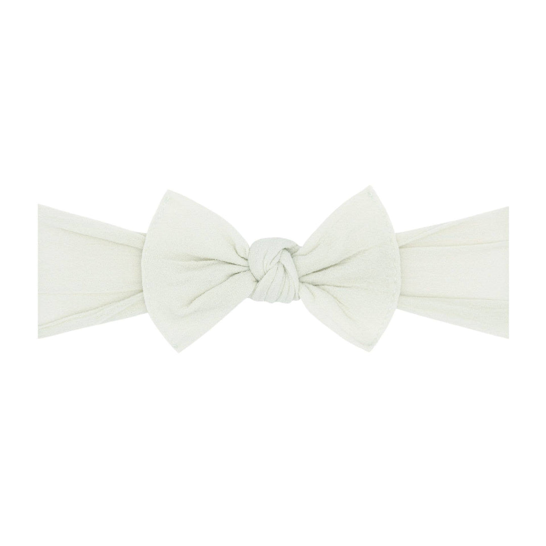 Itty Bitty Knot Nylon Bow Headband