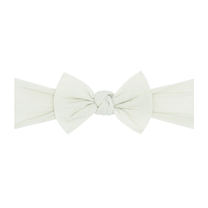Itty Bitty Knot Nylon Bow Headband