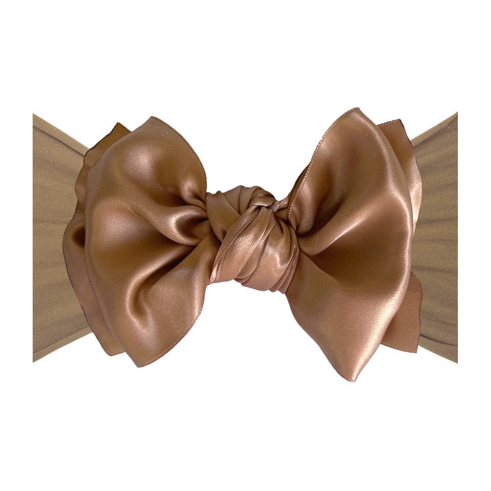 Satin FAB® Soft Big Bow Headband • Choose Color