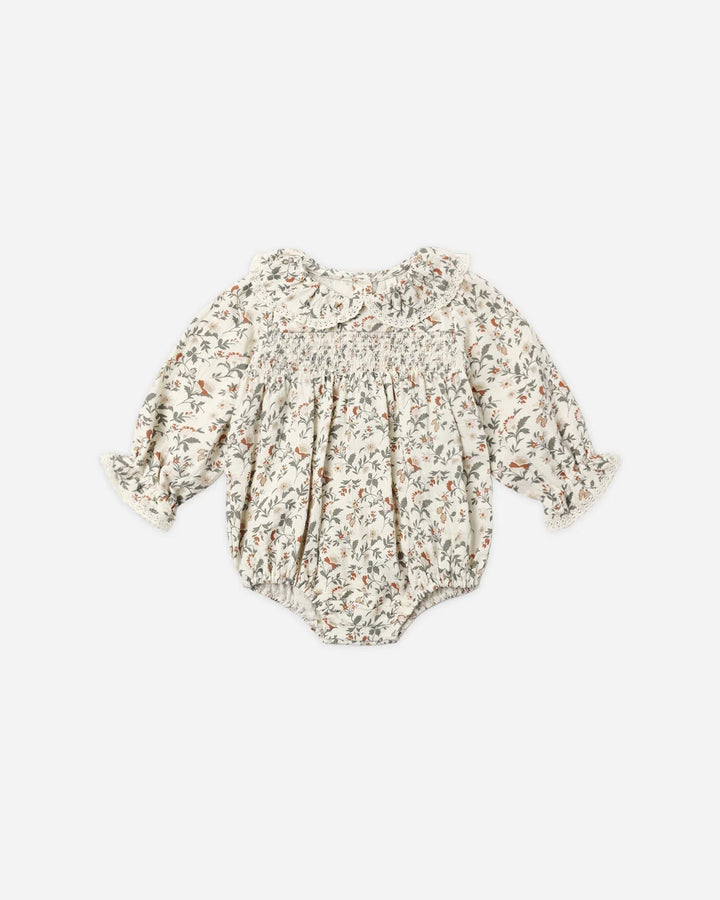 Callie Romper Holiday Floral