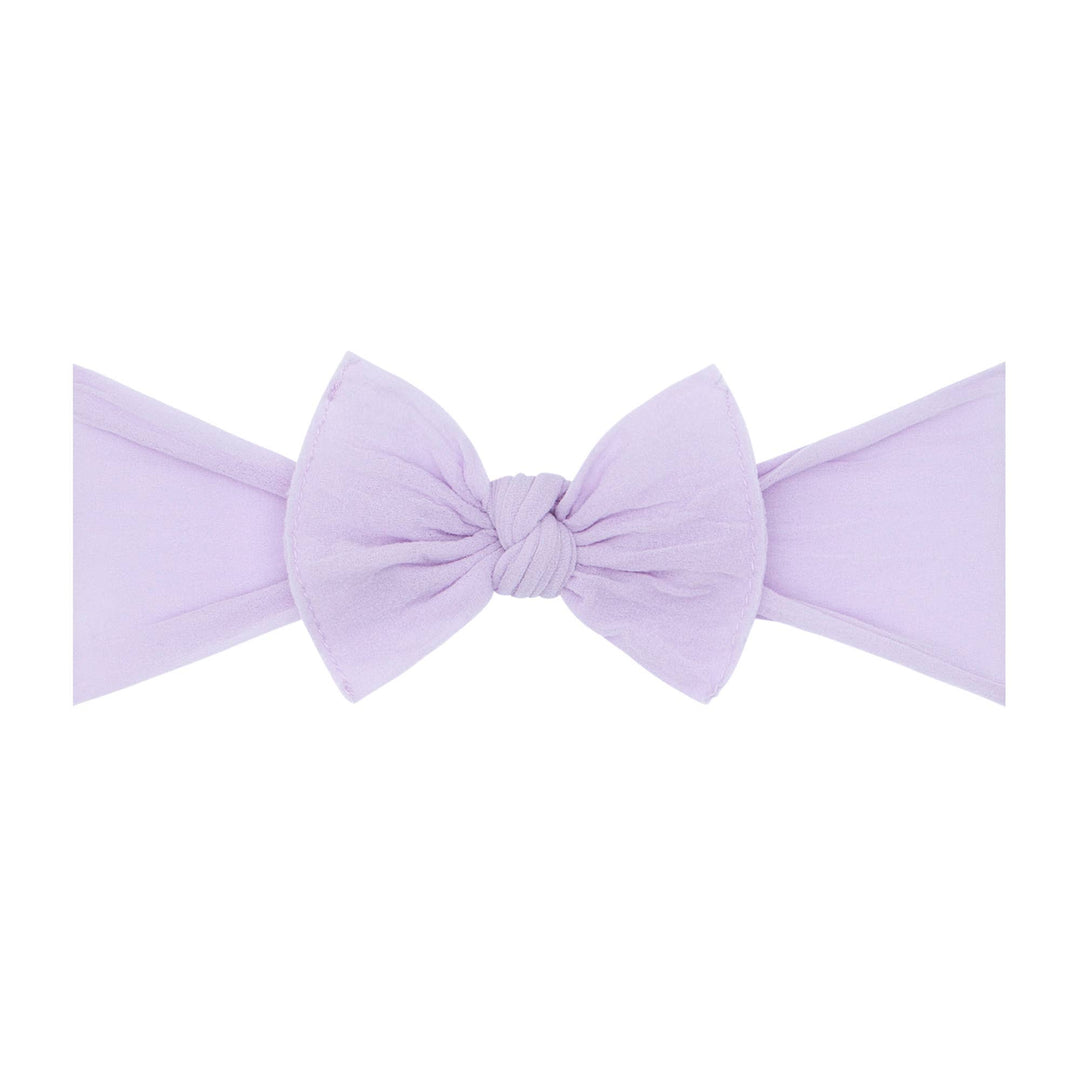 Itty Bitty Knot Nylon Bow Headband