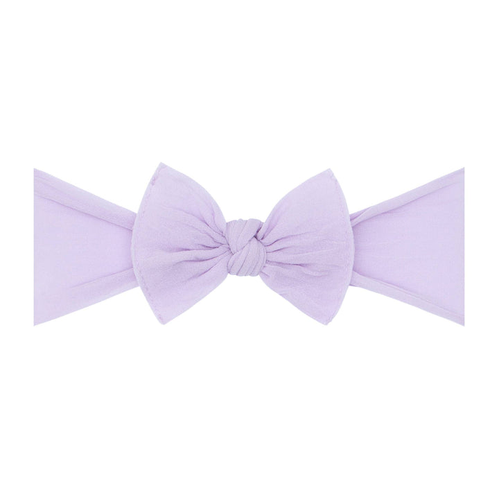 Itty Bitty Knot Nylon Bow Headband