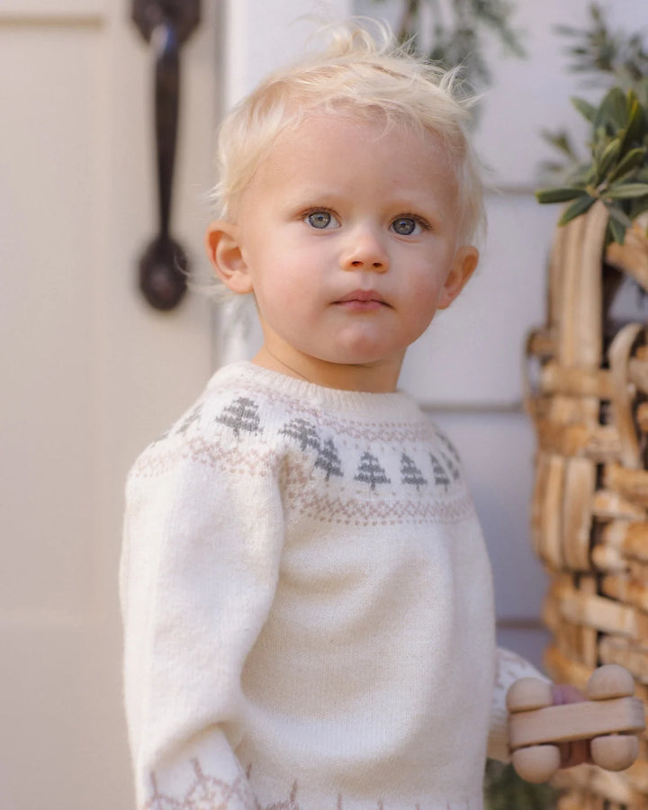 Rex Sweater Tree Fair Isle