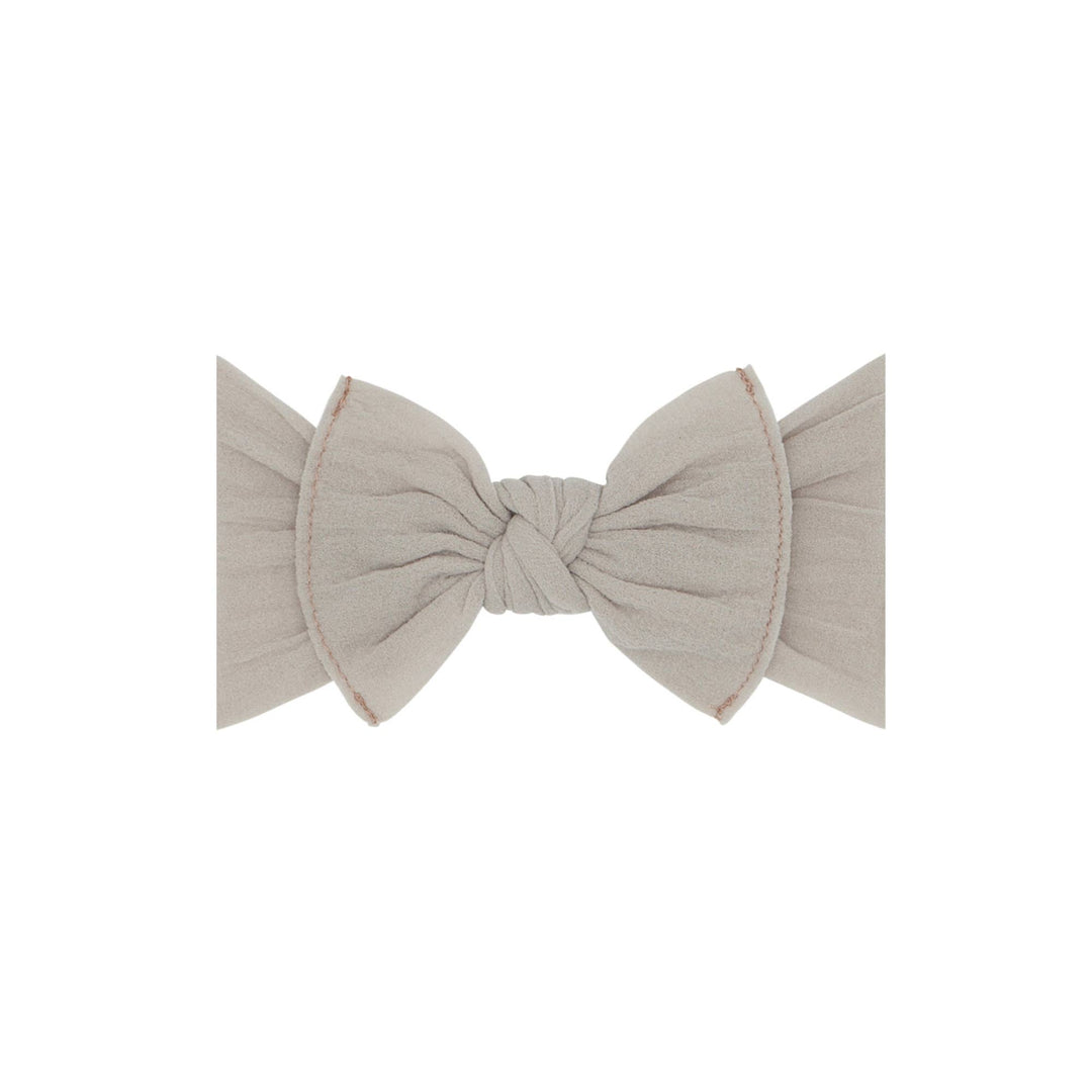Itty Bitty Knot Nylon Bow Headband