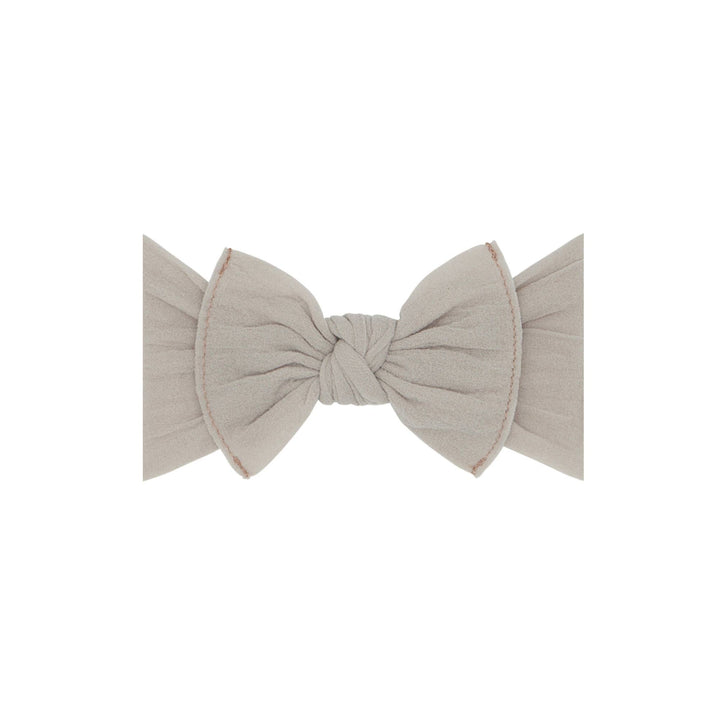 Itty Bitty Knot Nylon Bow Headband
