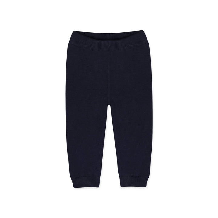 Leo Textured Knit Polo Baby Pullover &amp; Pant (Organic Cotton)