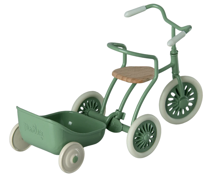 MAILEG Tricycle hanger, cart ~ green