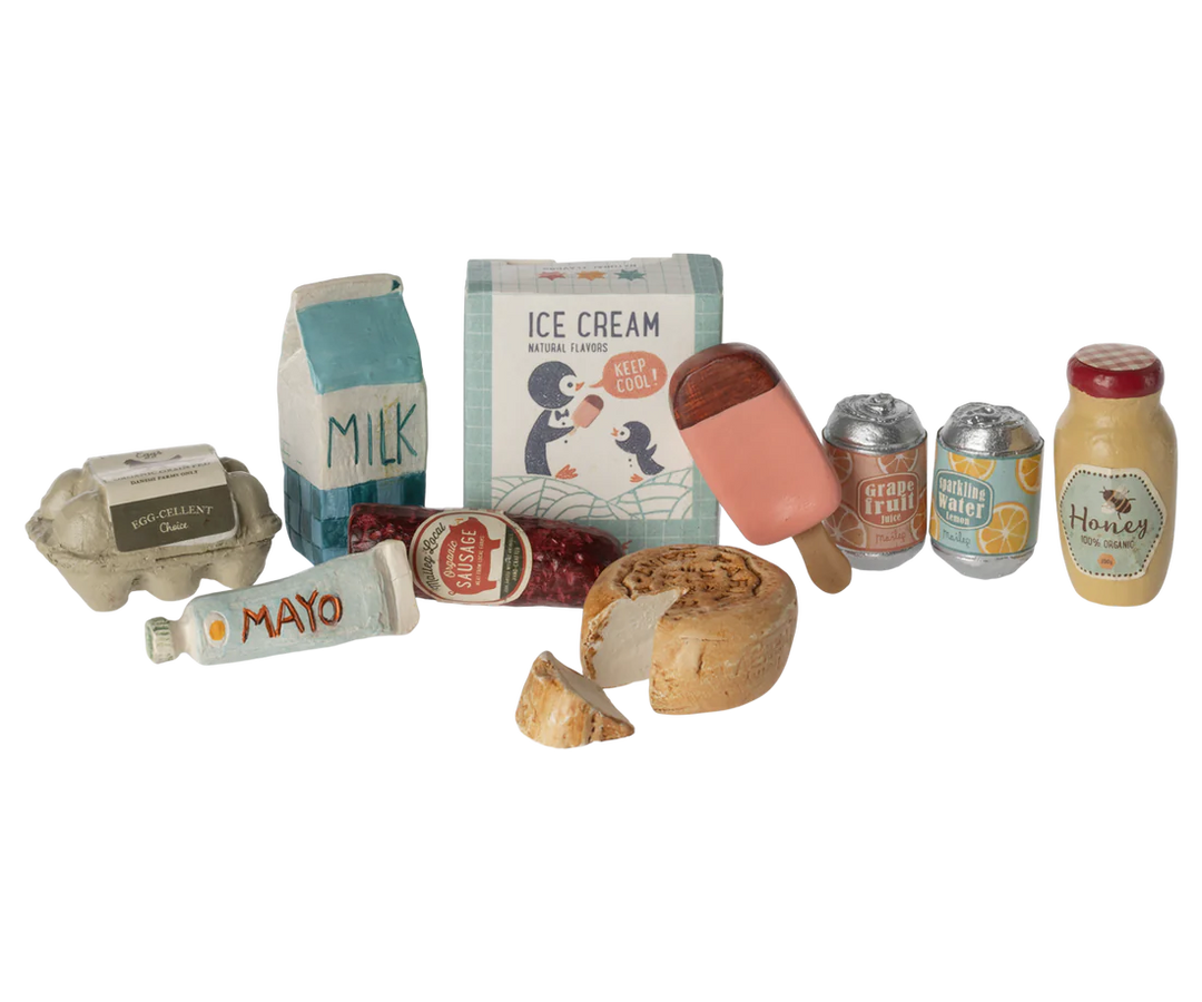 MAILEG Miniature grocery box