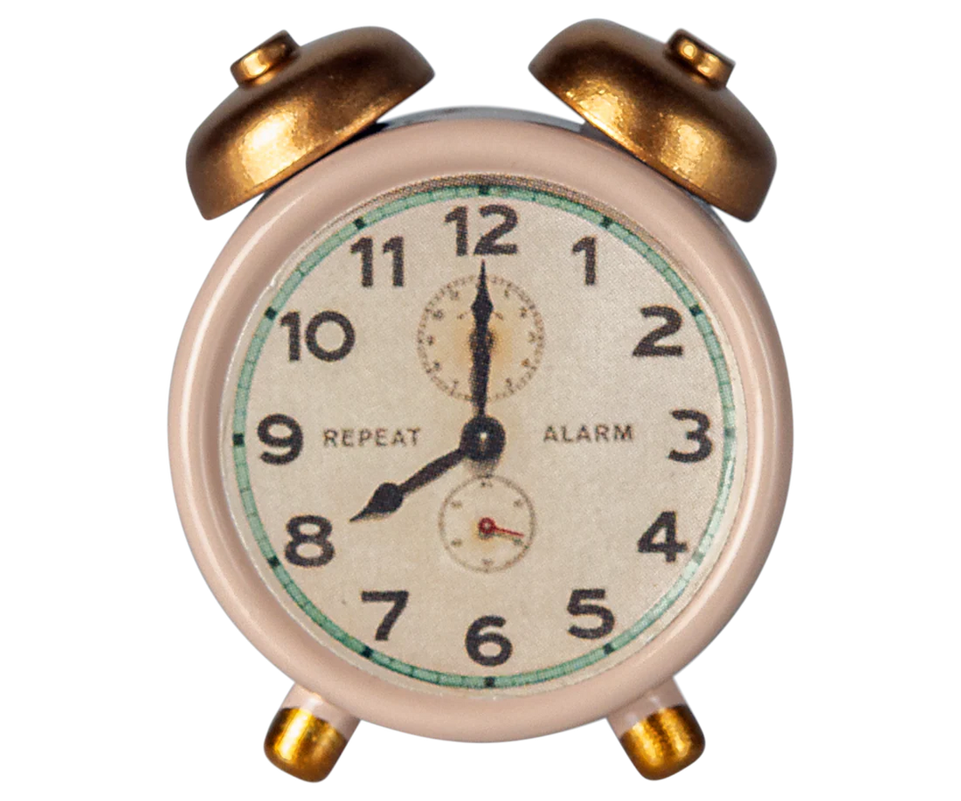 MAILEG Alarm clock, Mouse - Powder