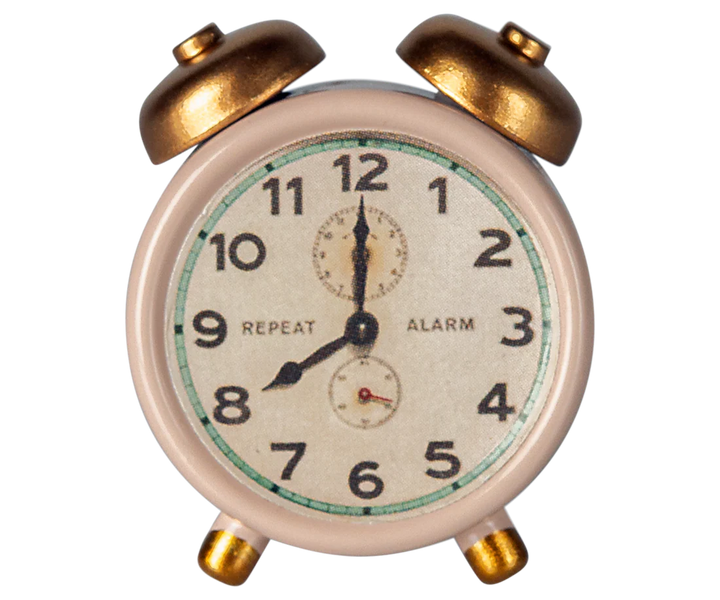 MAILEG Alarm clock, Mouse - Powder