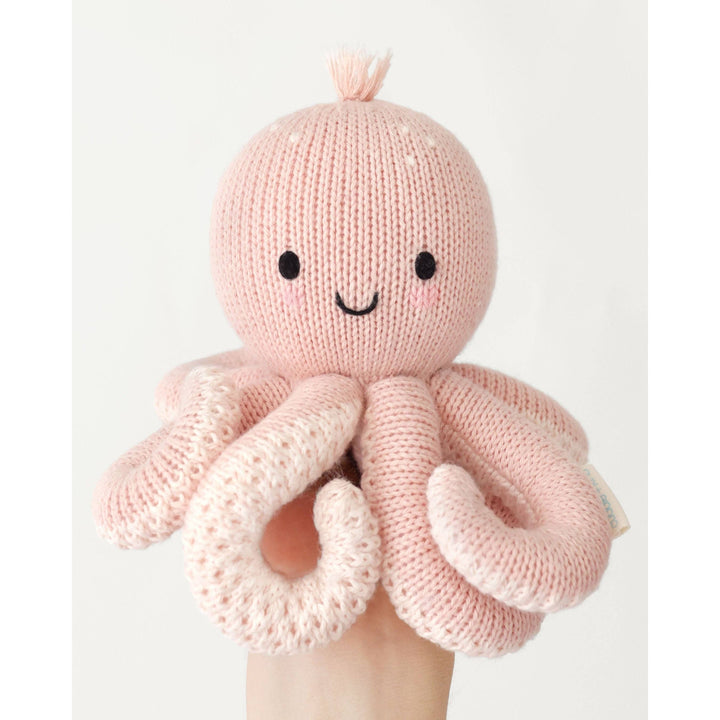 CUDDLE + KIND Baby octopus • soft coral pink