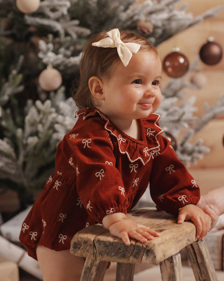 Freya Romper Bows