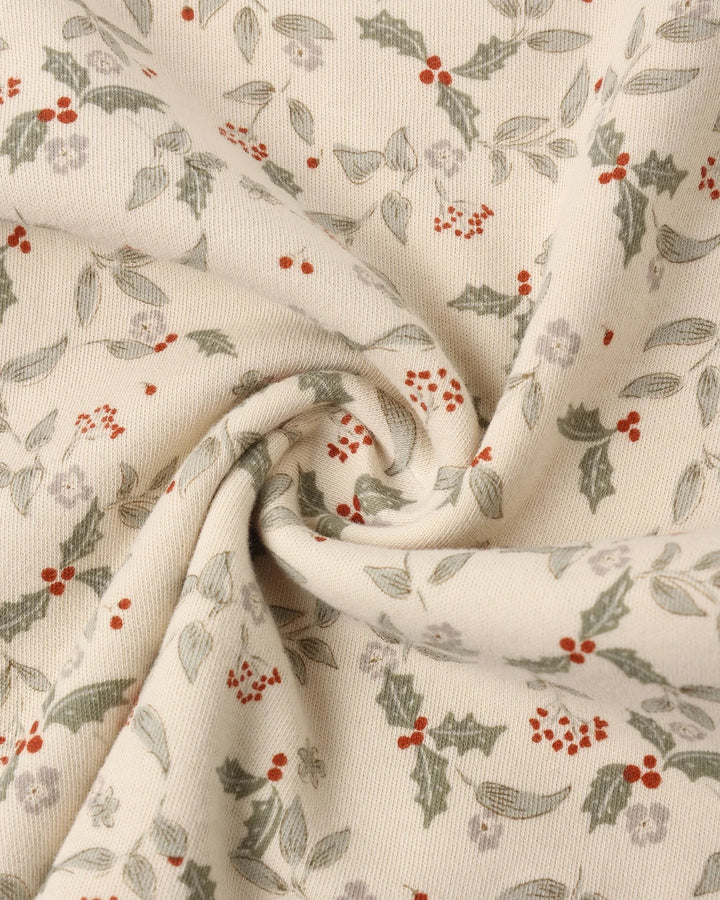 Organic Long Sleeve Pajama Set Holly Fleur