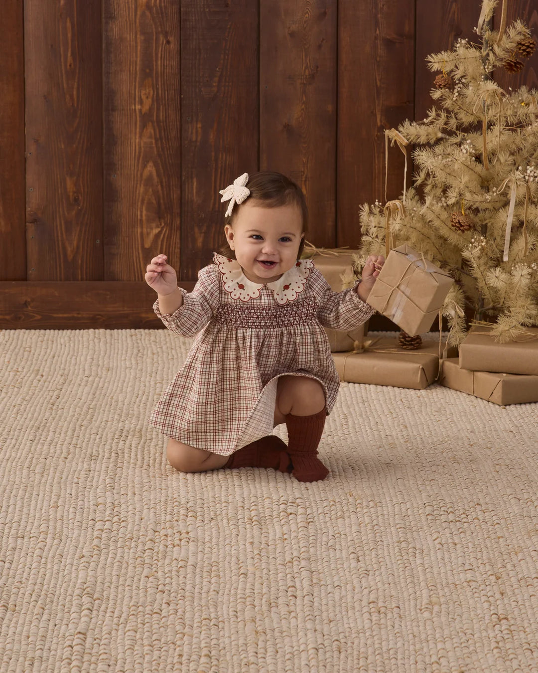 Crochet Bow Natural
