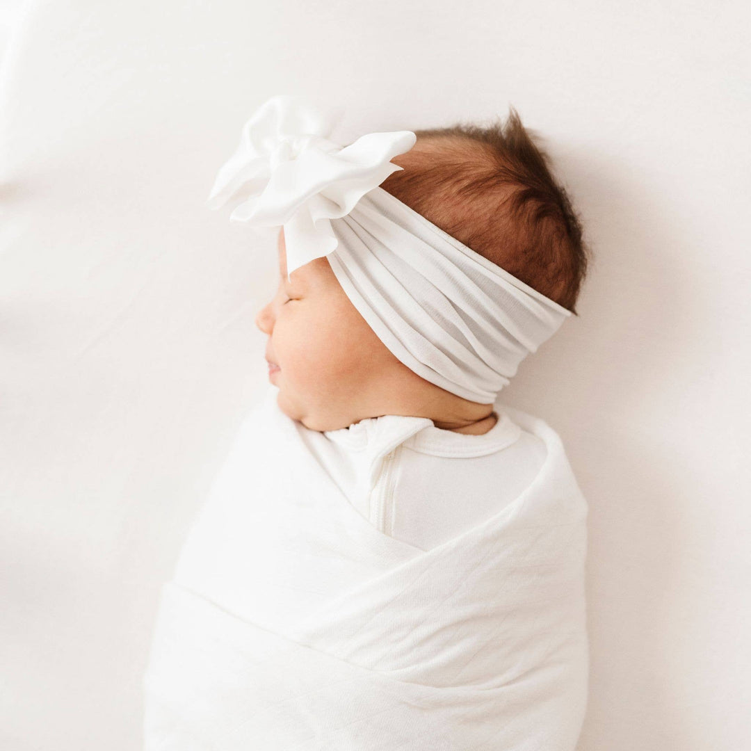 Satin FAB® Soft Big Bow Headband • Choose Color