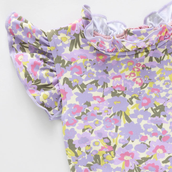 PINK CHICKEN Jennifer Swim Suit Sketched Floral