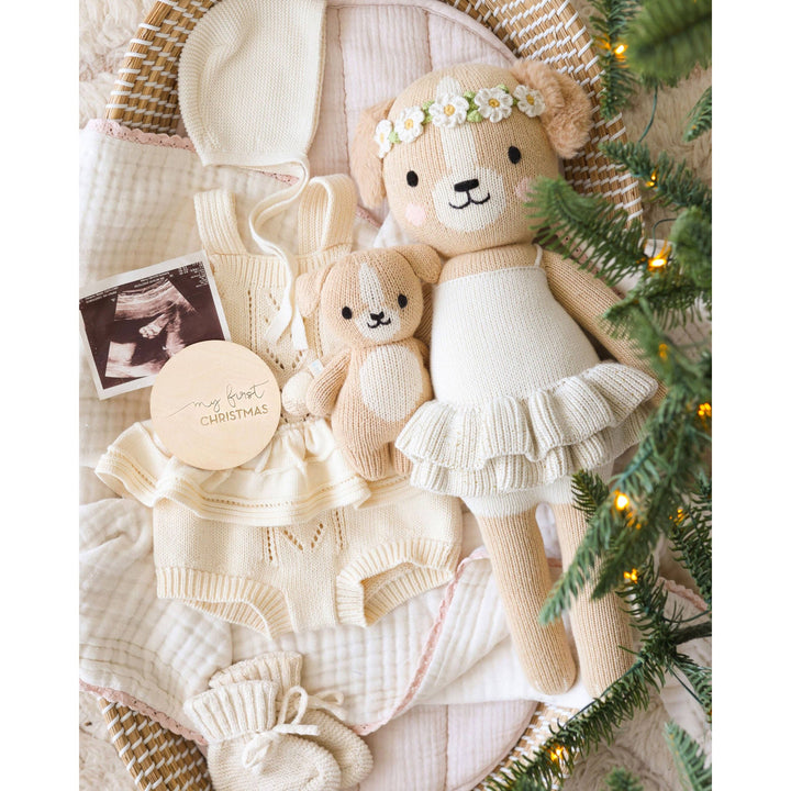CUDDLE + KIND Evelyn the Golden Puppy • Tinsel