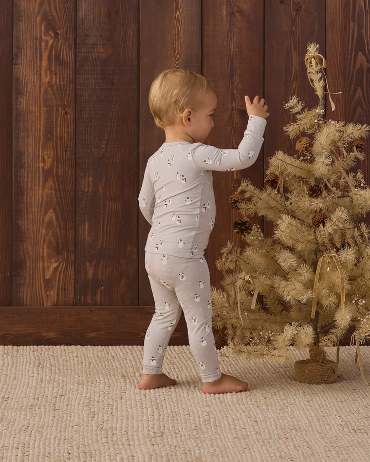 Bamboo Pajama Set Snowman