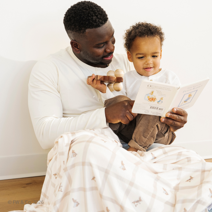 PETER RABBIT™ MINKY LUXE RECEIVING BLANKET