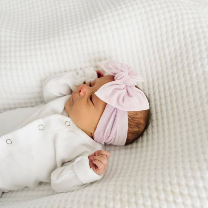 Original Knot soft bow baby headband • Choose Color