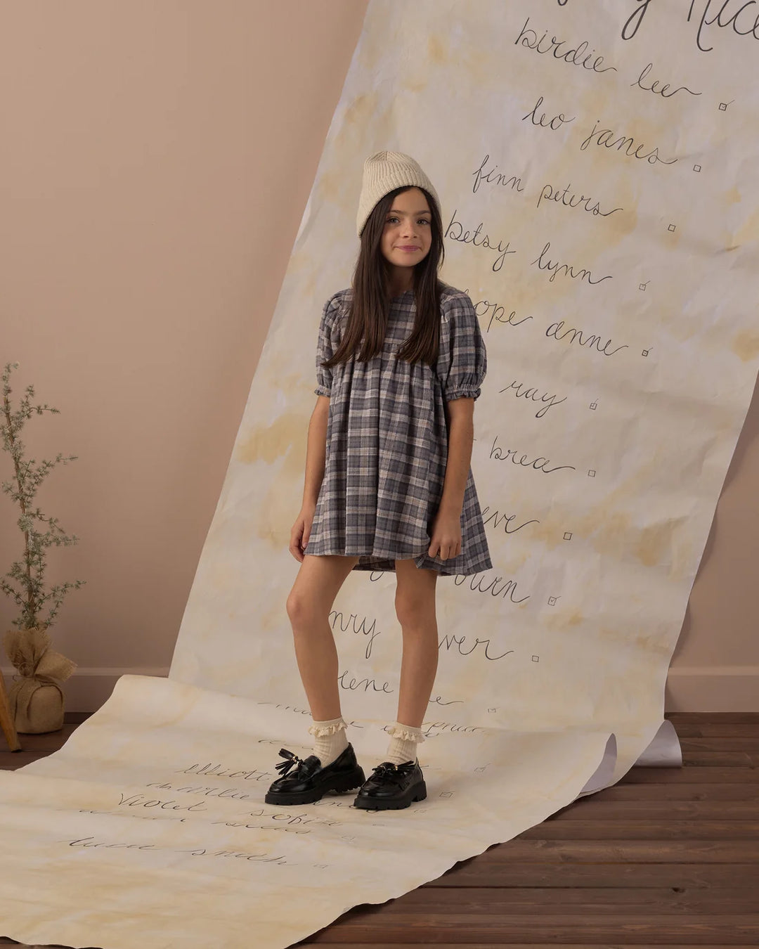 Jolene Dress Winter Plaid