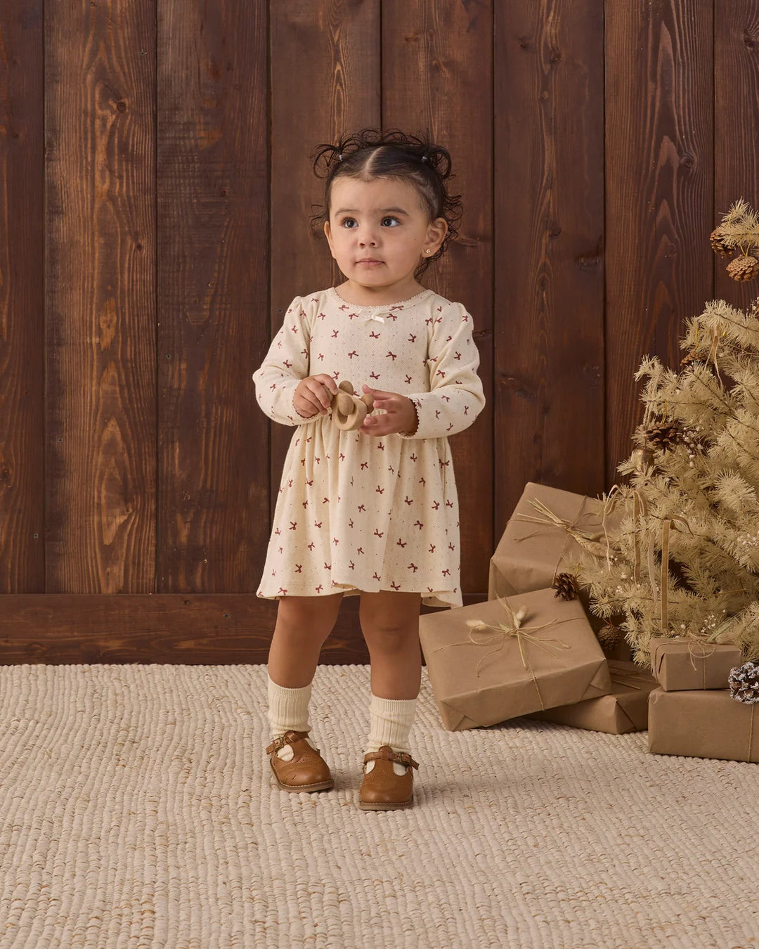 Alda Dress Red Bows