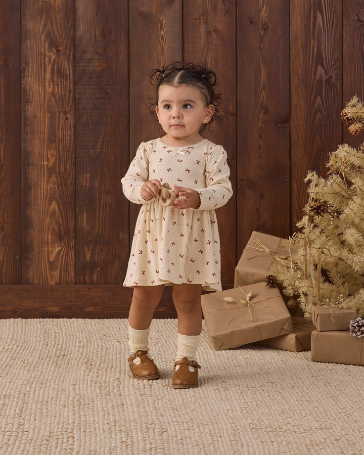 Alda Dress Red Bows