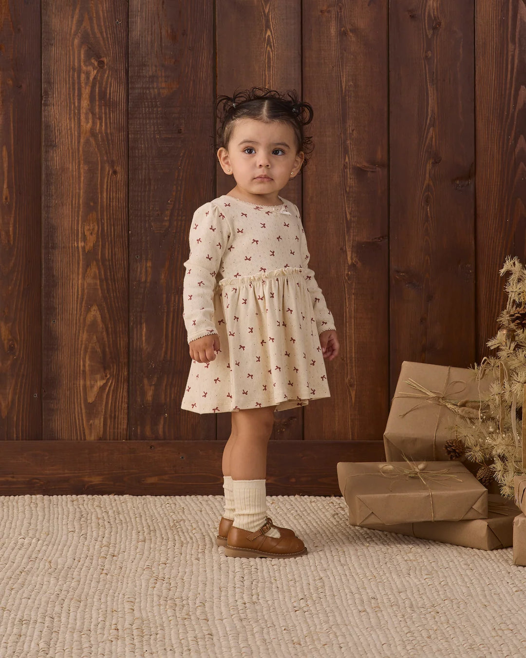 Alda Dress Red Bows
