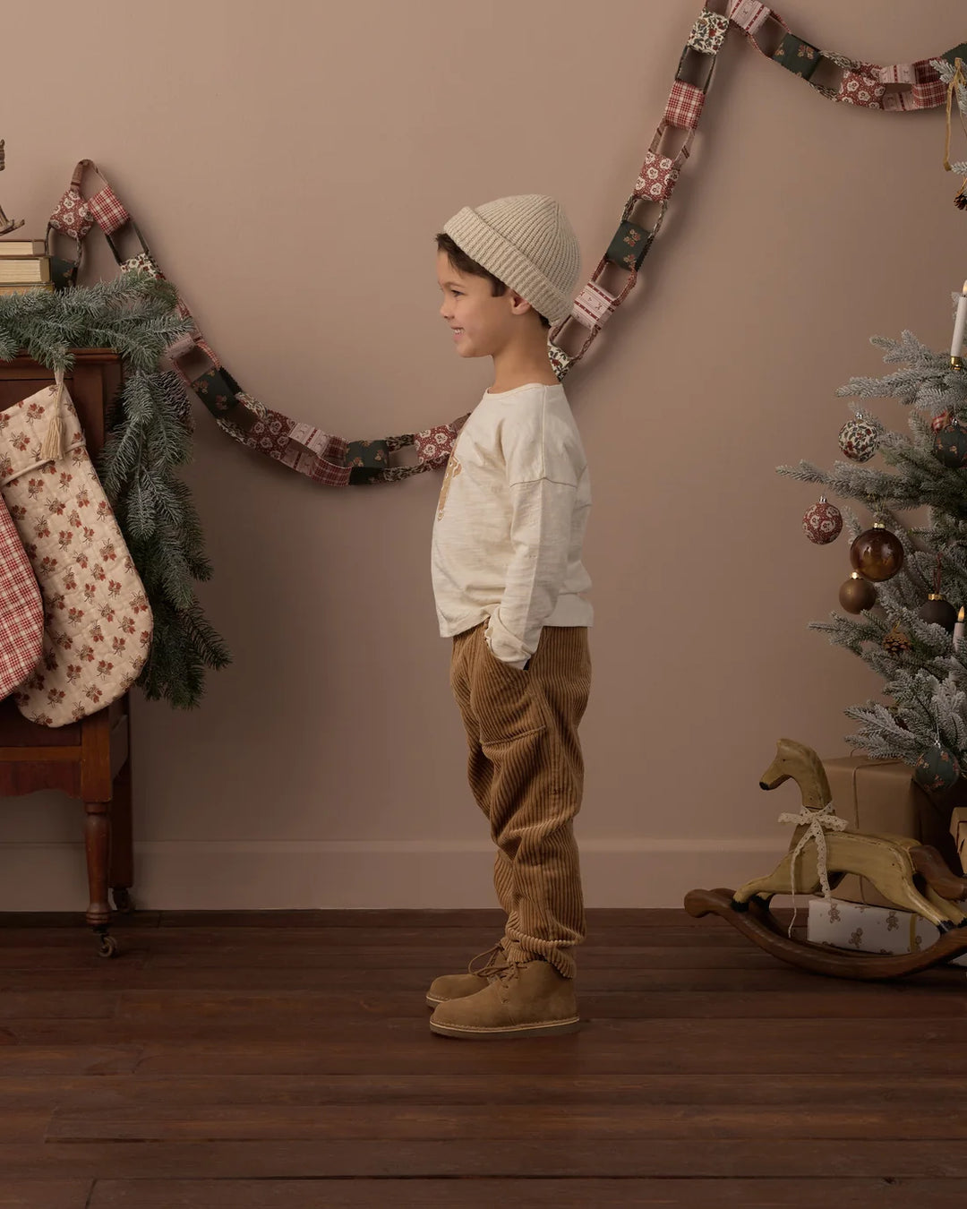 Long Sleeve Tee Gingerbread Man