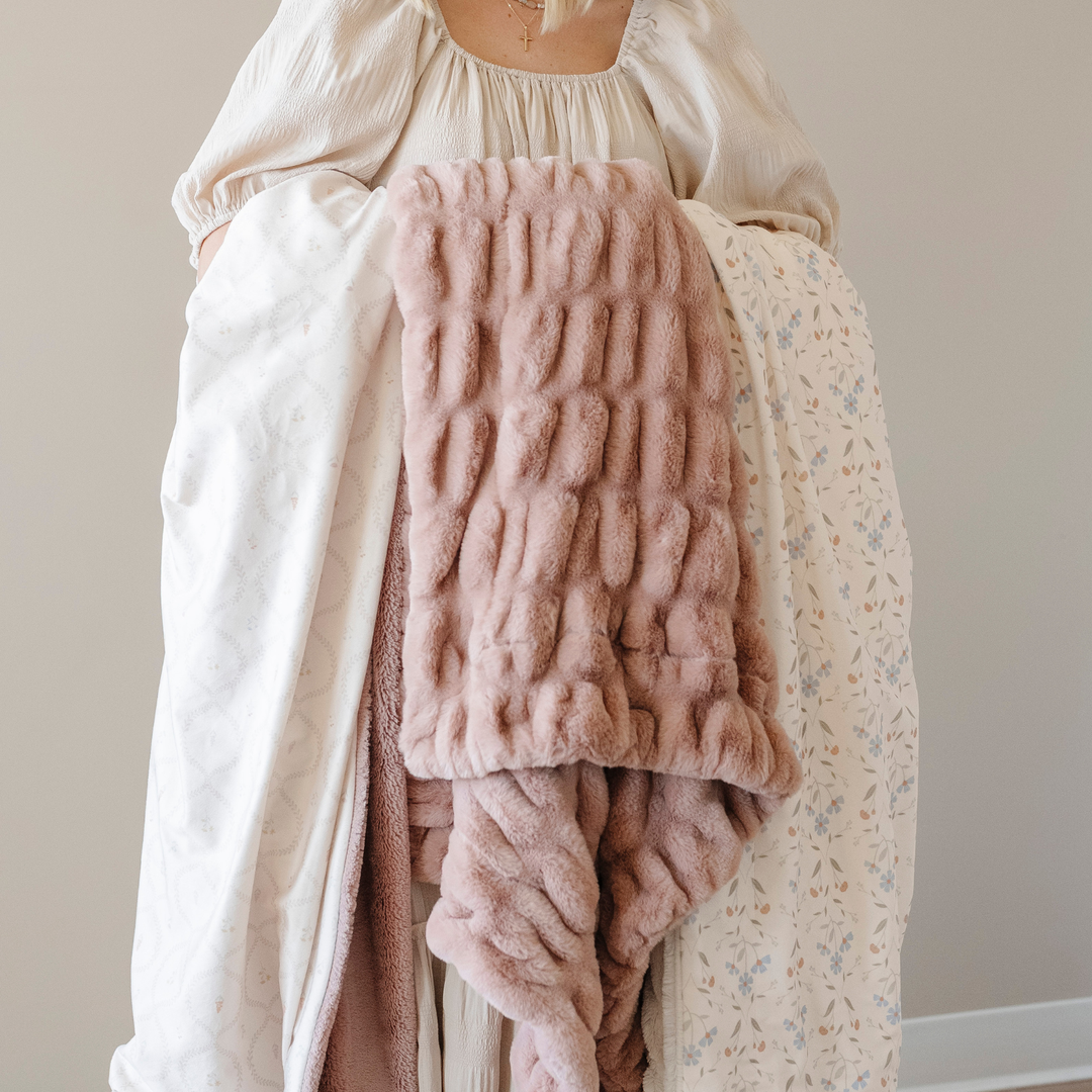 The Valley Minky/Lush Blanket
