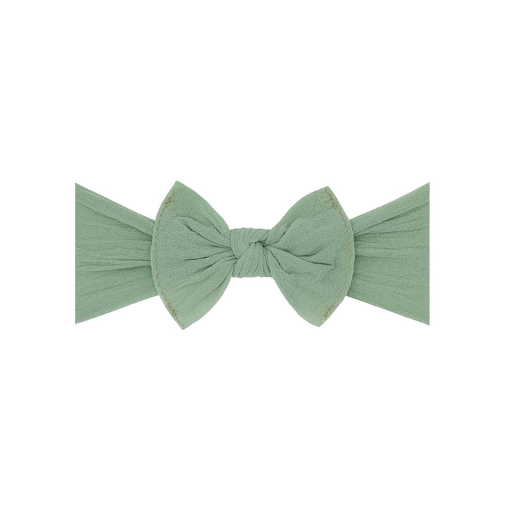 Itty Bitty Knot Nylon Bow Headband