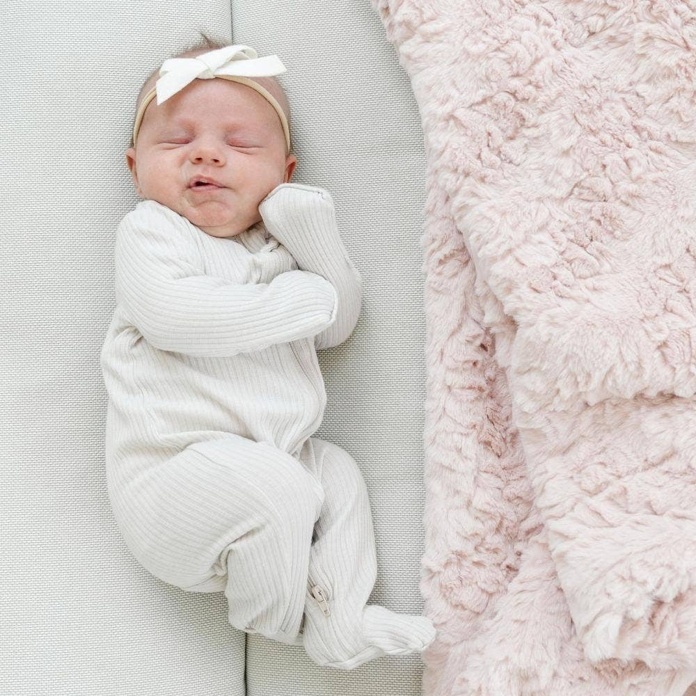 DREAM RECEIVING BLANKET Blush