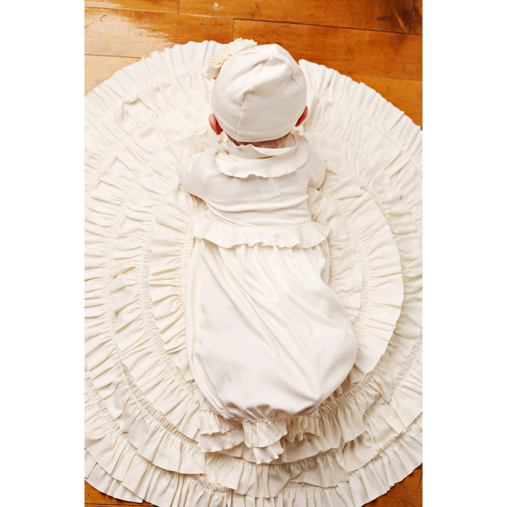 PIMA COTTON Jenna Gown - Eggnog