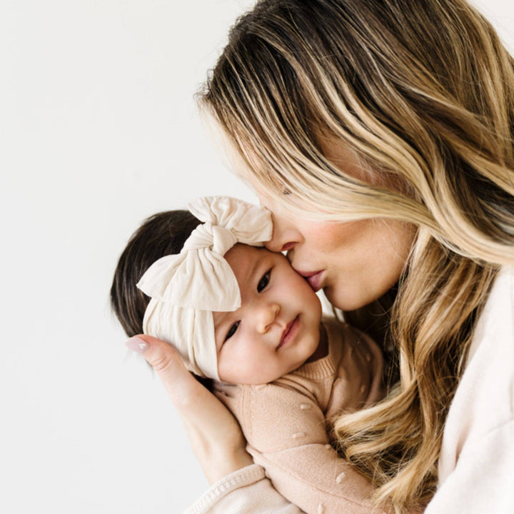 Original Knot soft bow baby headband • Choose Color