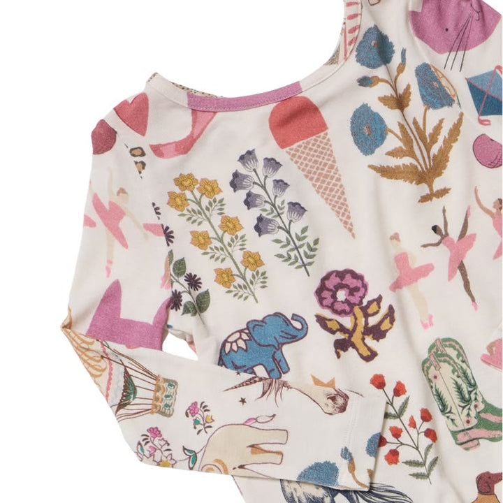 Bamboo PJ Set 20 Years of Pink Chicken