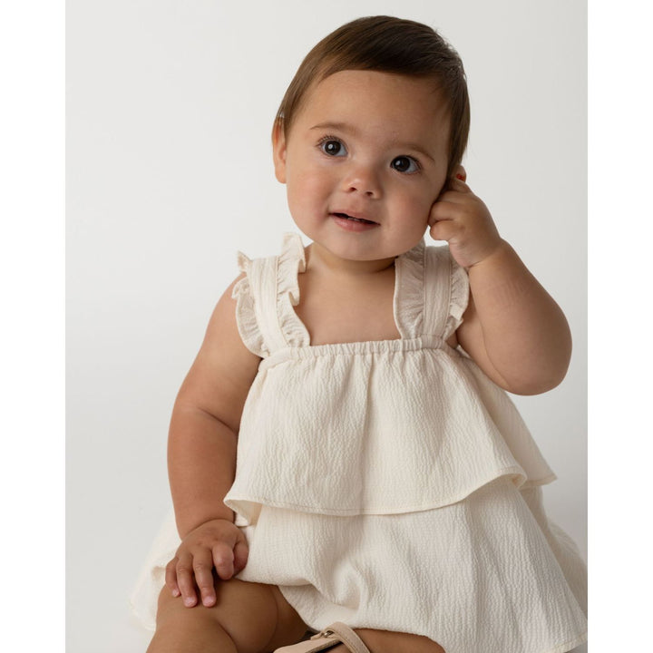 Elowen Playsuit • Warm White
