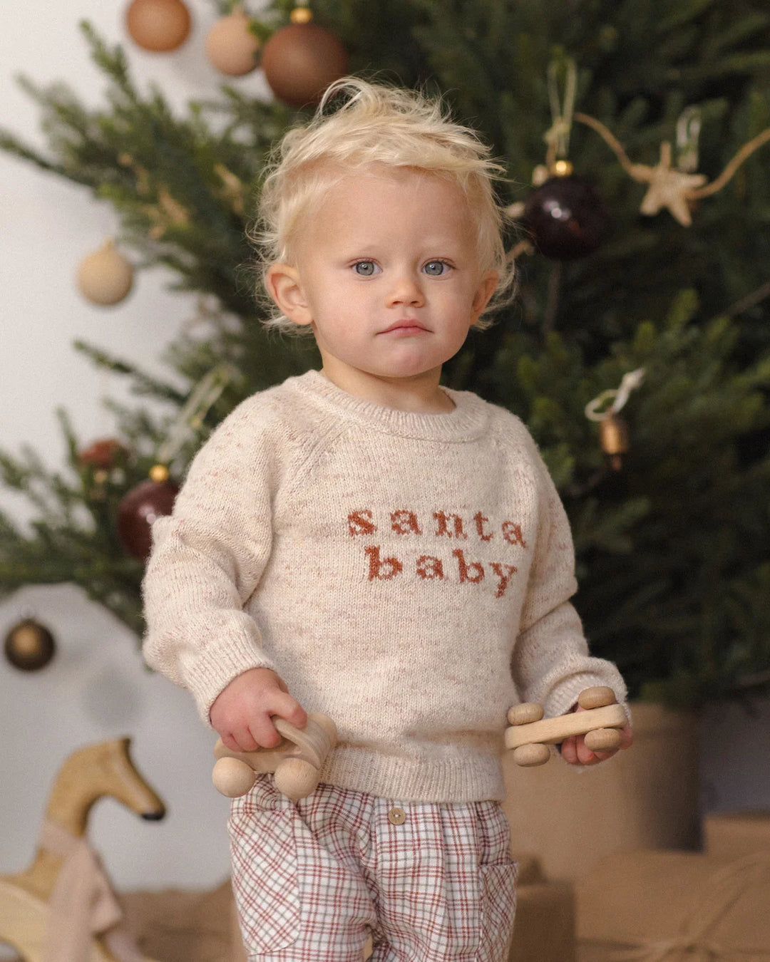 LUCA PANT CHRISTMAS PLAID