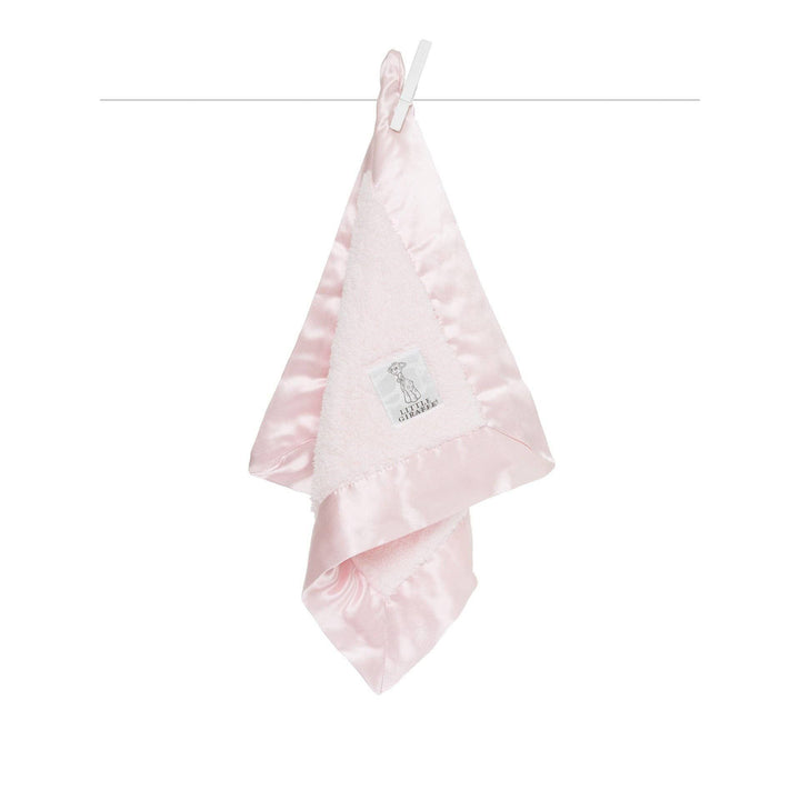LITTLE GIRAFFE Pink Chenille Mini Blanky