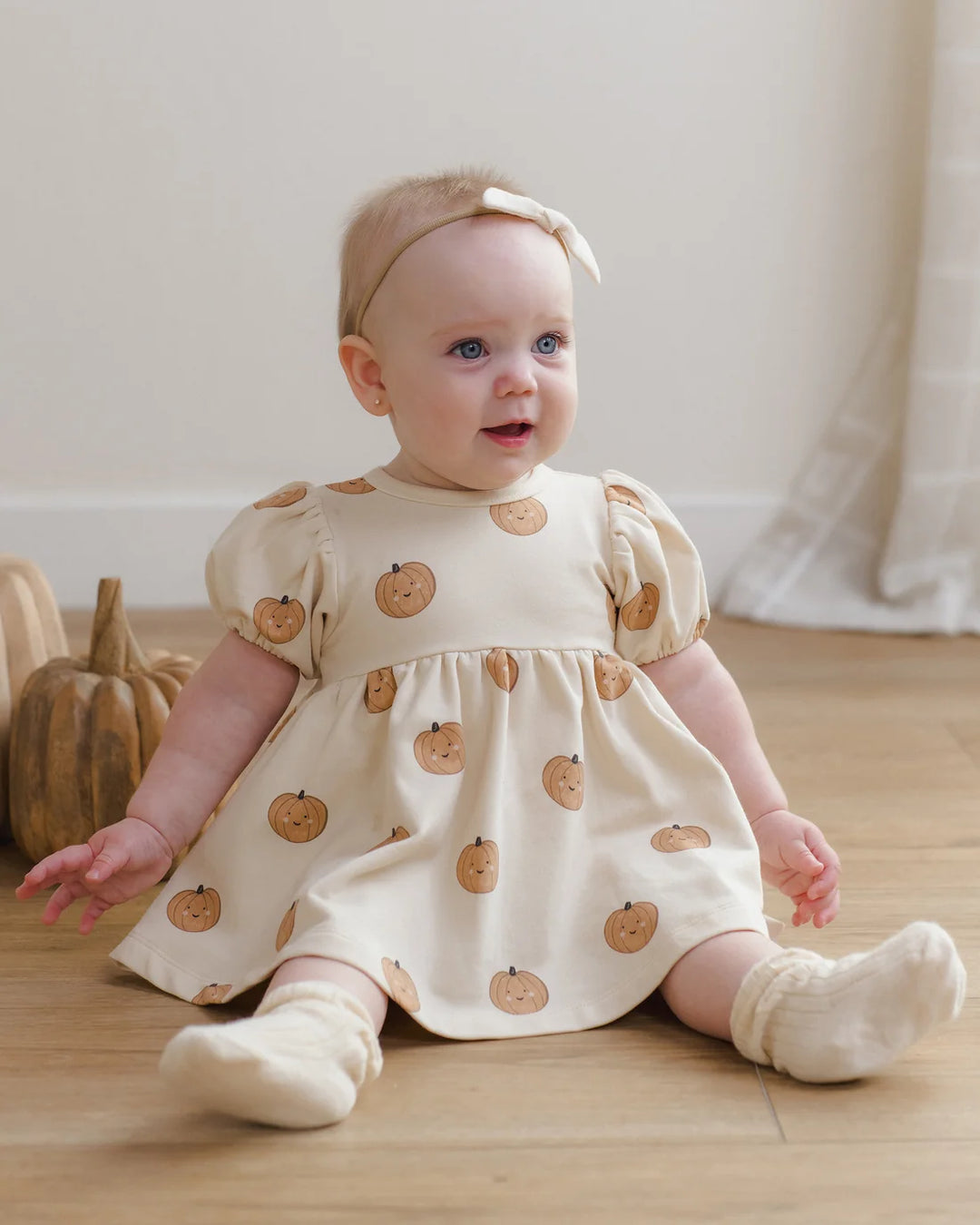 ORGANIC Darla Dress Pumpkins