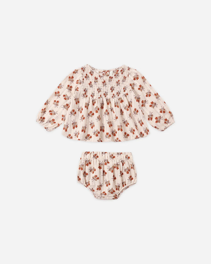 Sophia Top + Bloomer Set Bouquet
