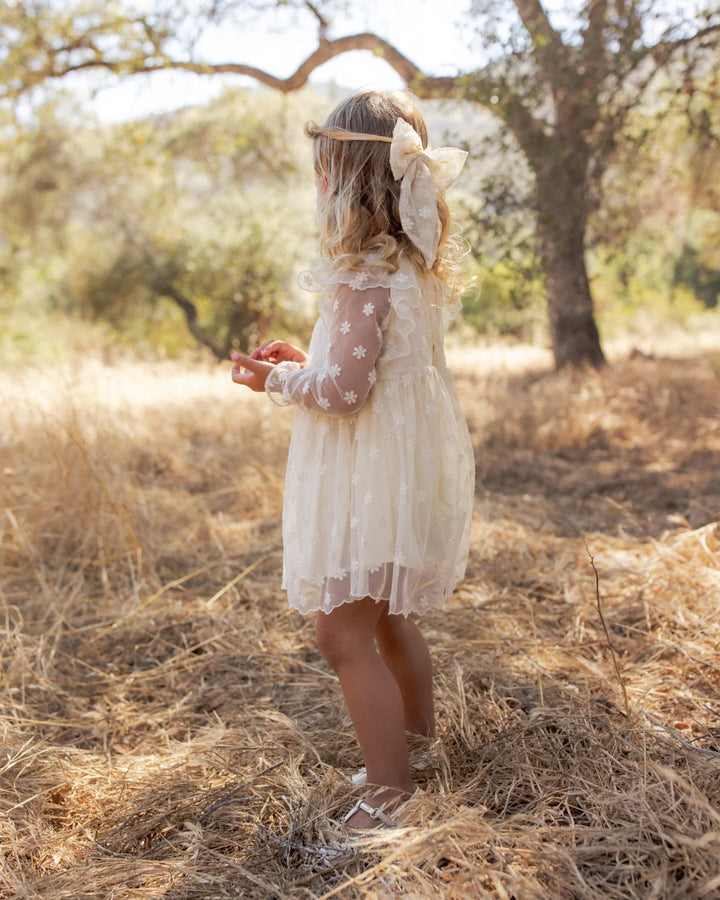 NORALEE Celine Dress Embroidered Daisy