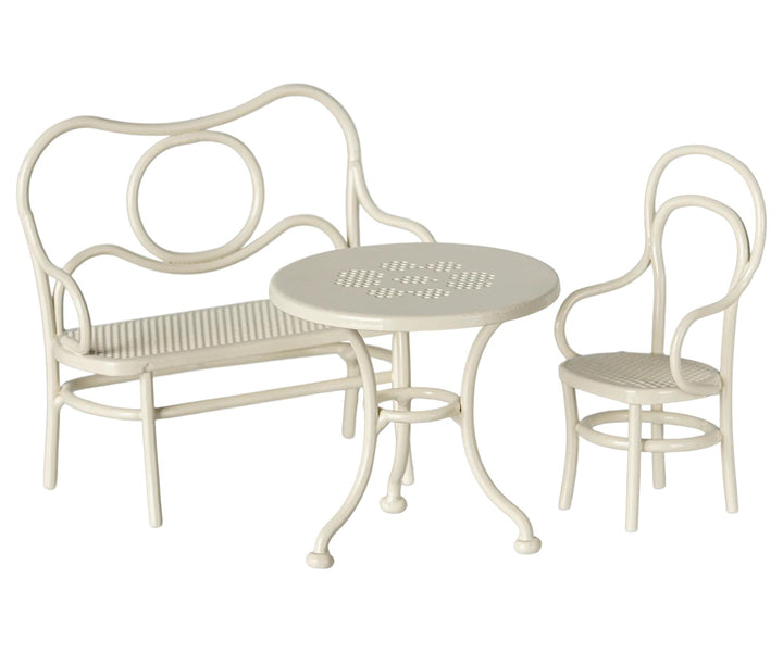 MAILEG Small Mouse Café Set - Off White