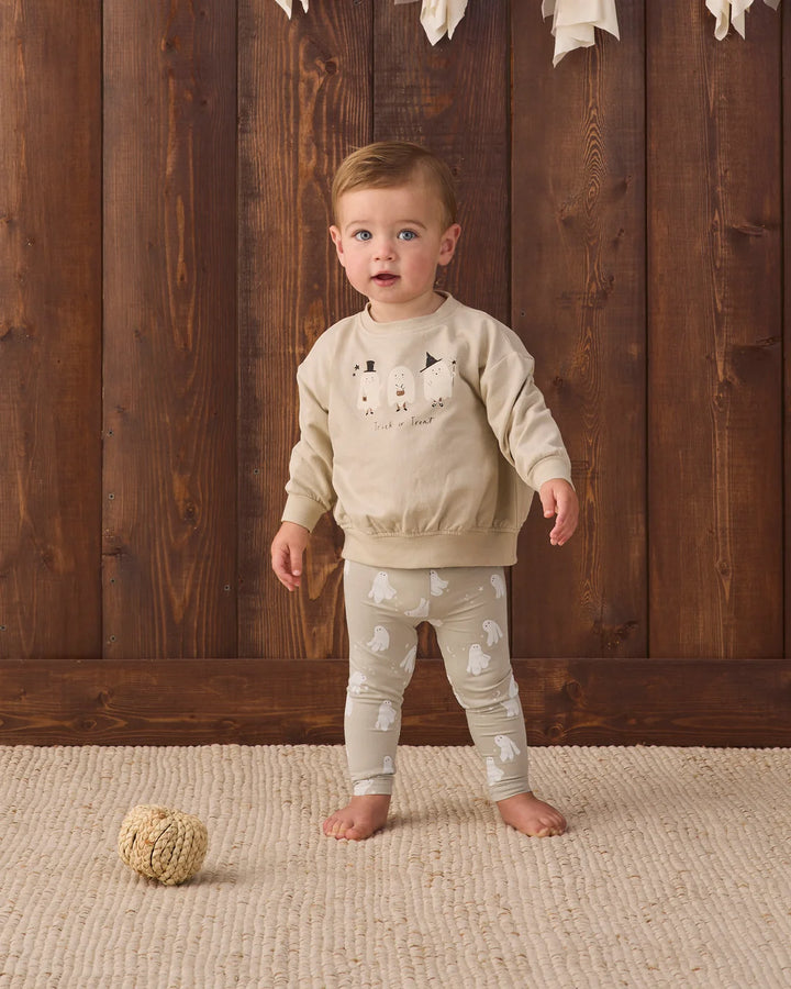 ORGANIC Relaxed Fleece Sweatshirt Trick Or Treat
