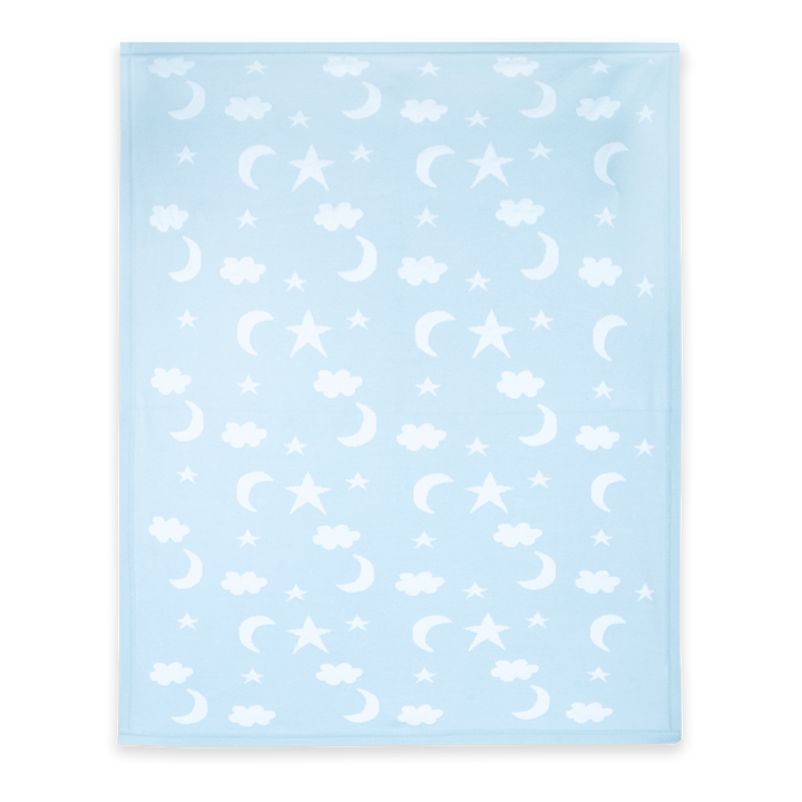 Moon &amp; Stars Dream Organic Baby Jacquard Knit Blanket