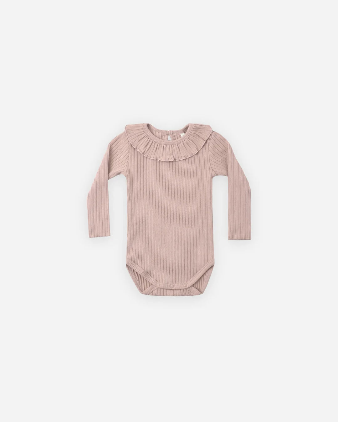 Ruffle Collar Bodysuit Rosewood