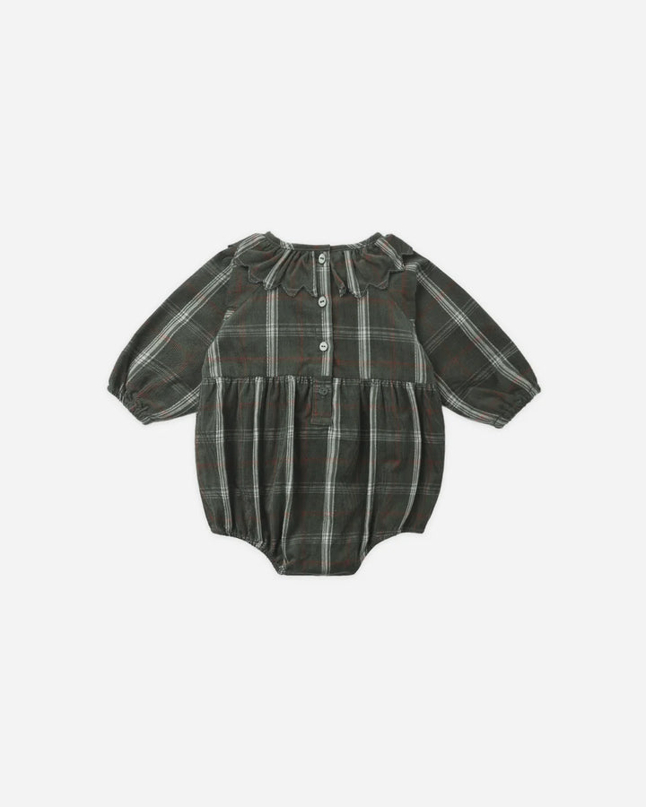 Freya Romper Holiday Plaid