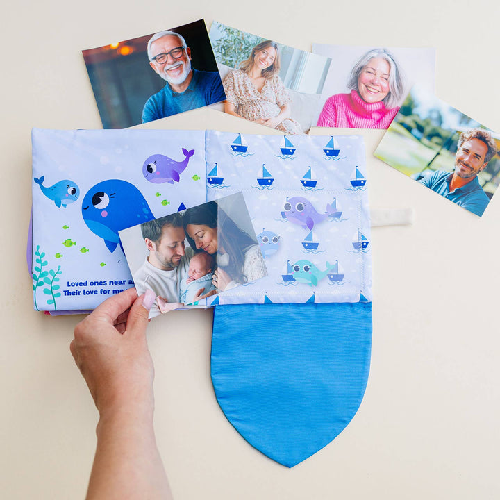 Peek-A-Photo Soft Cloth Book