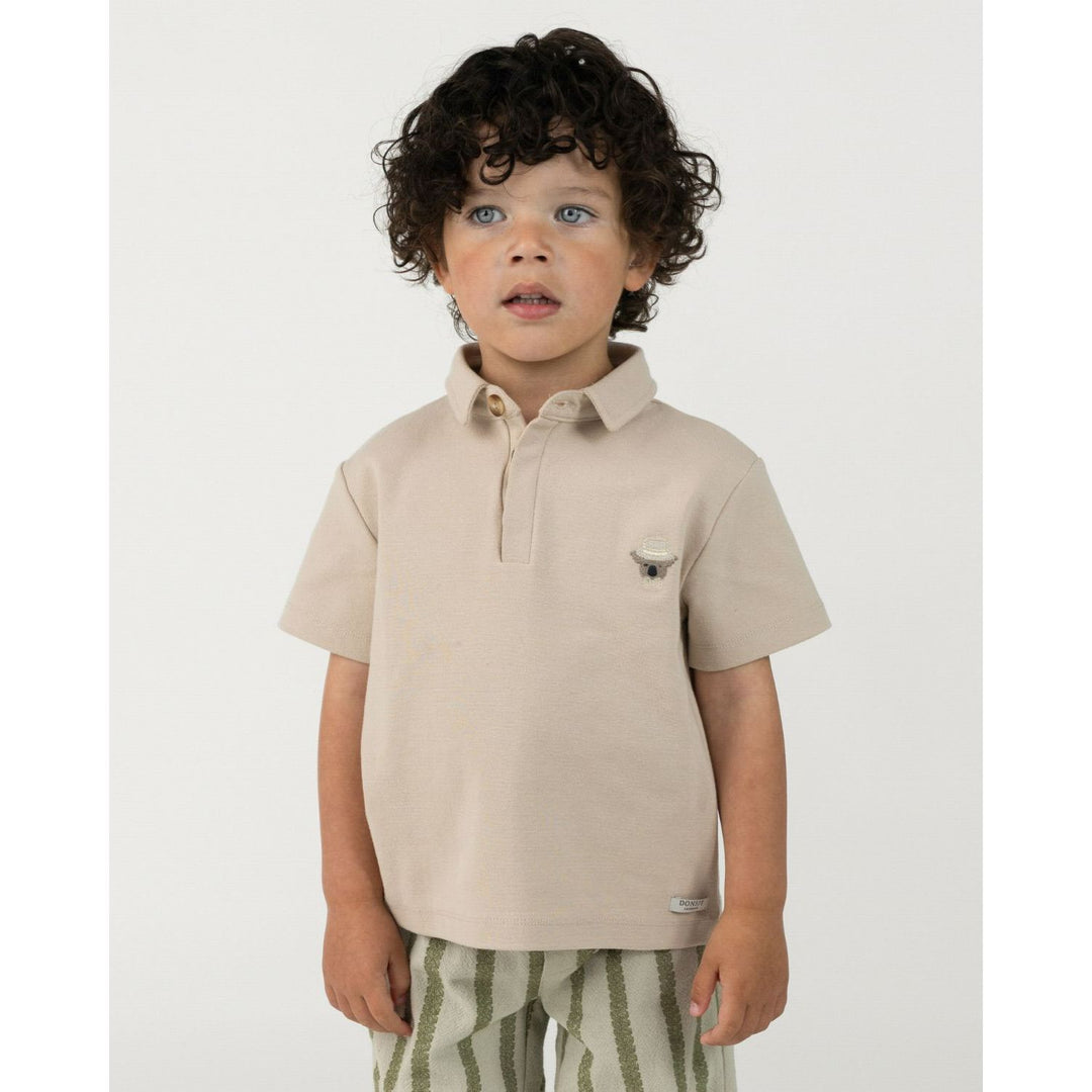 Wouti Organic Shirt • Groom Soft Taupe