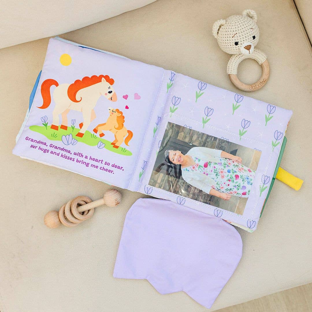 Peek-A-Photo Soft Cloth Book